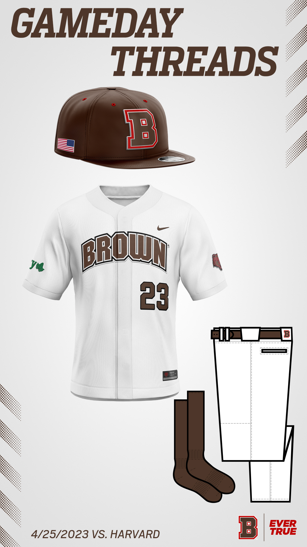 Brown baseball